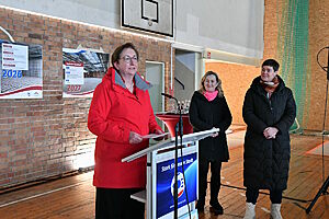 Bundesbauministerin Klara Geywitz. Foto: Joachim Kloock