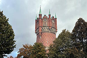 Der Wasserturm im Oktober 2024.