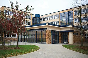 Foyer-Anbau Berufliche Schule Wirtschaft.